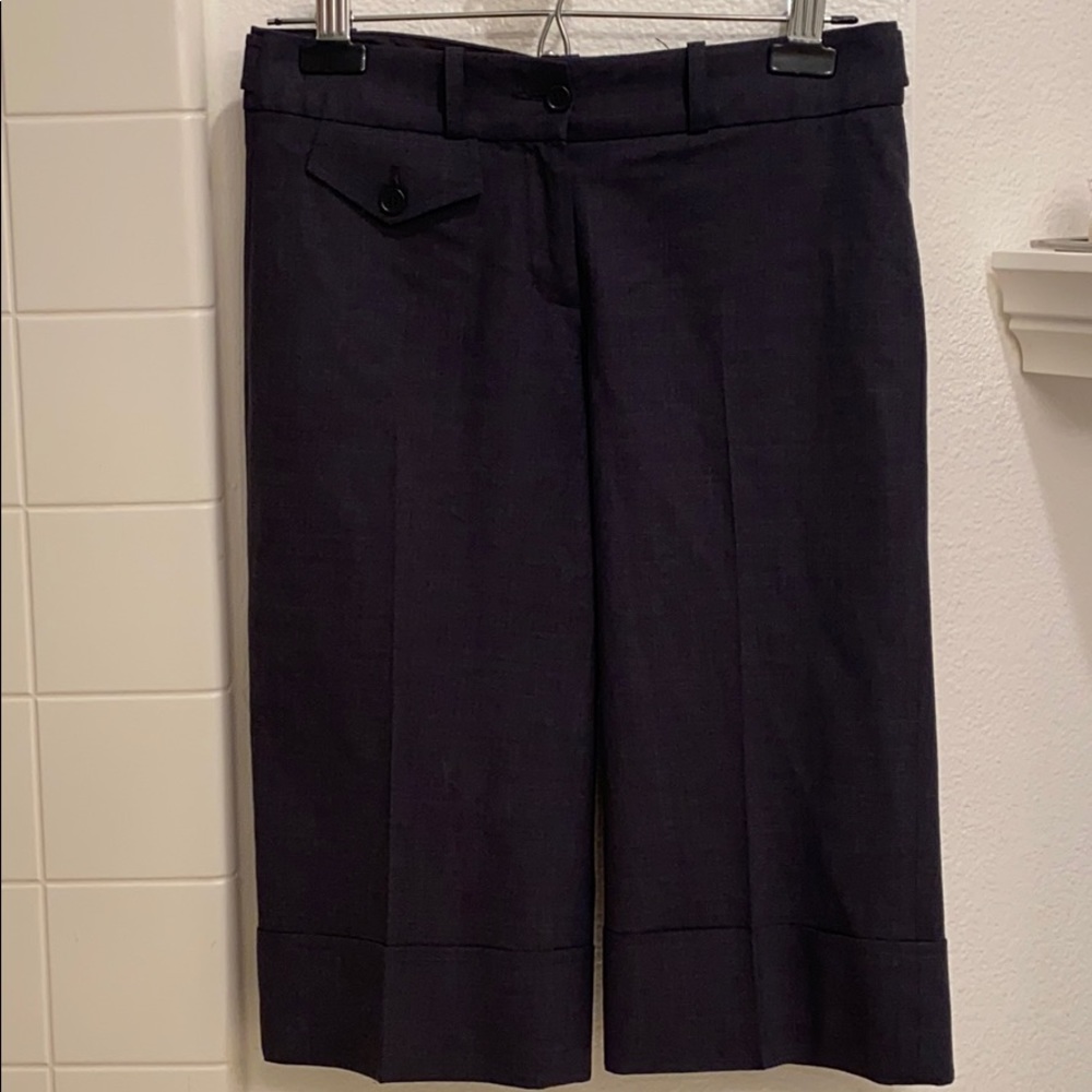 BCBG Navy short/pant suit (size XS)